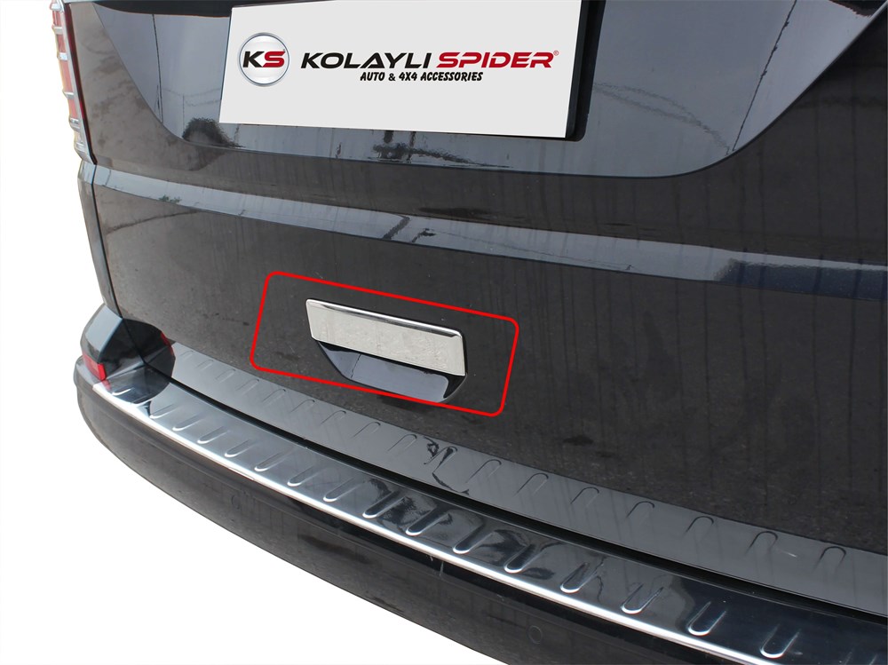 VW Transporter T6 Bagaj Açma Krom 2015 ve Sonrası VW Transporter T6 Bagaj Açma Krom 2015 ve Sonrası